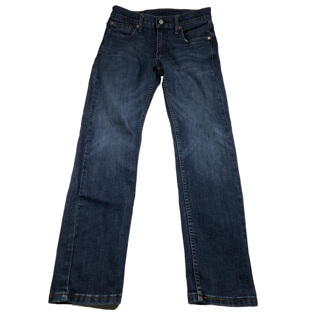Levis 512 Jeans‎ Mens 29x30 Blue Slim Taper Denim Stretch Comfort Dark Wash